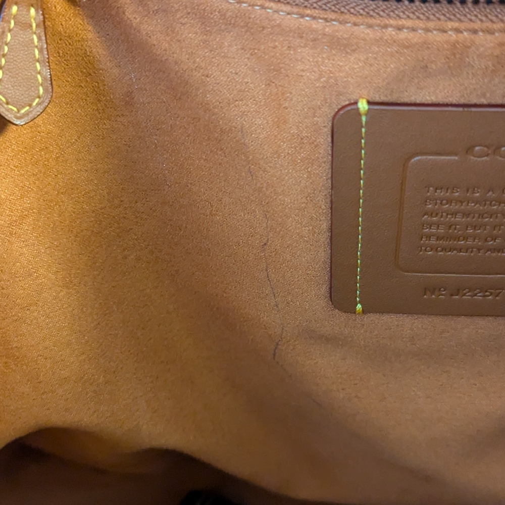 Coach Toby Turnlock Tote - Picture 10 of 11